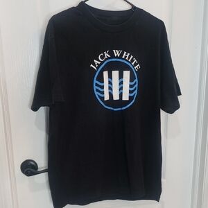Jack White 2014 Tour T-Shirt Black Size XL
